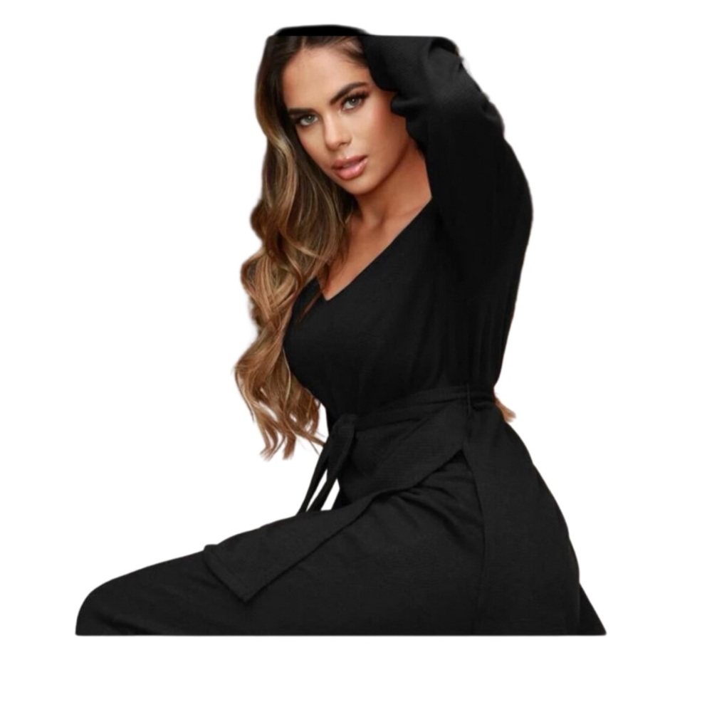 Pants and top set - black size L 8/10